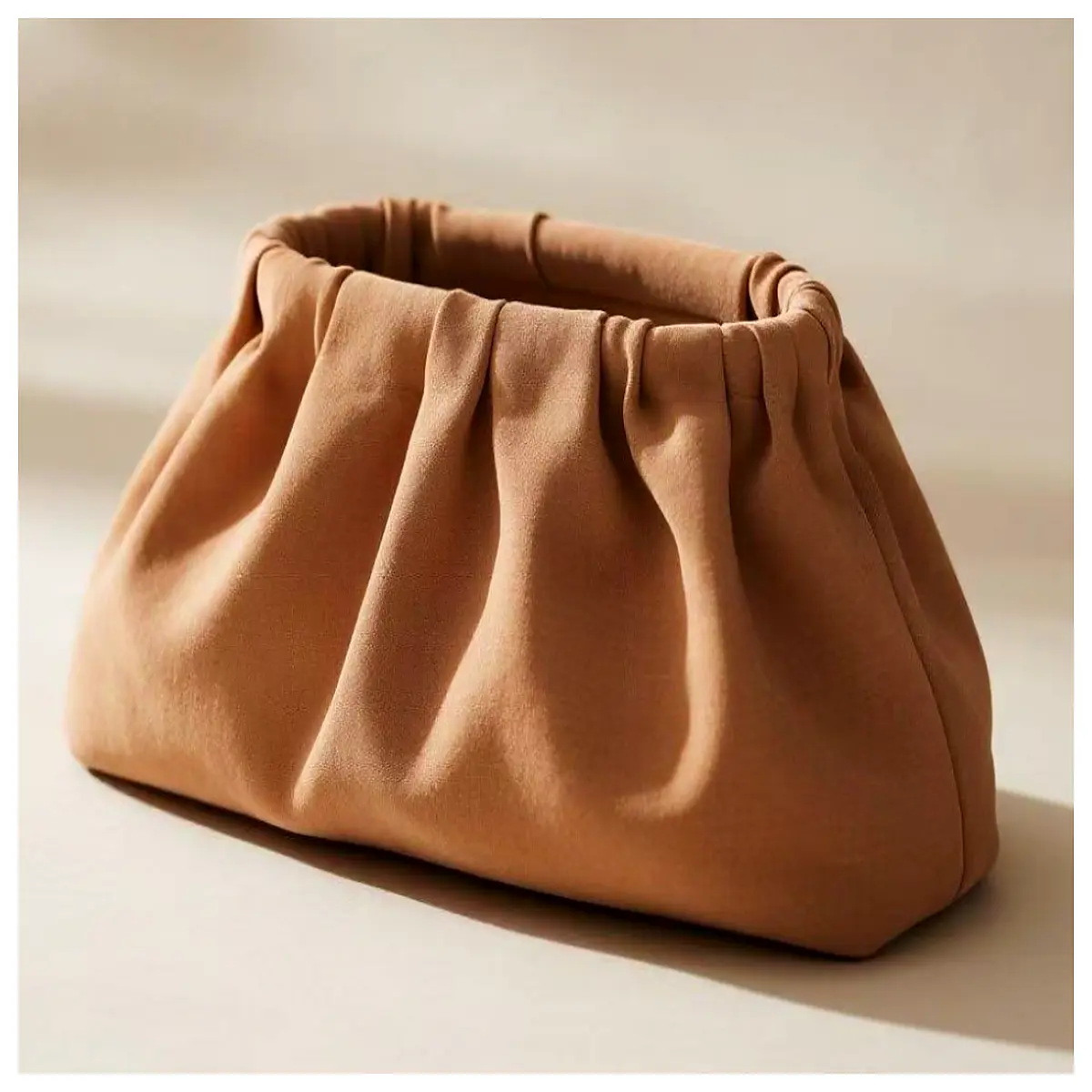 leather texture valet tray key holder for entryway table wallet coin organizer with pleated fabric design home decor storage dish