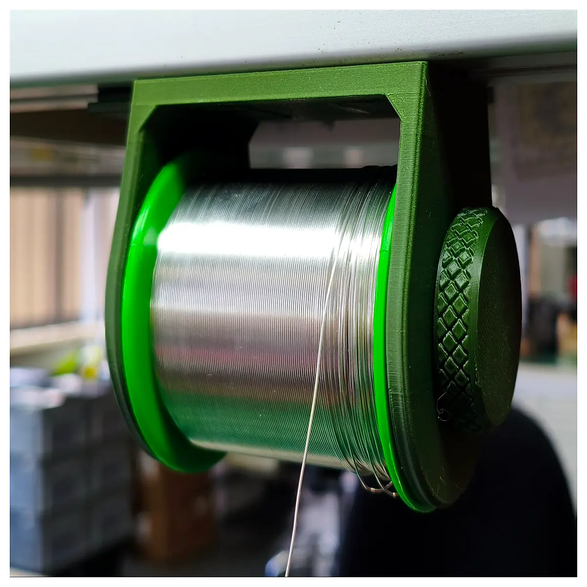 solder wire reel holder for 4545 aluminum extrusion profile trolley cart mount soldering station accessories