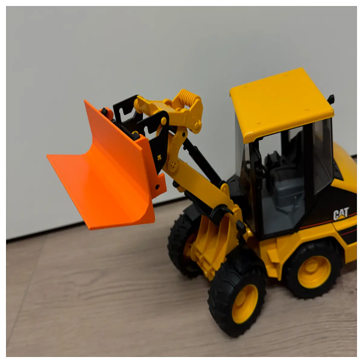 front loader log shield protective guard for construction toys