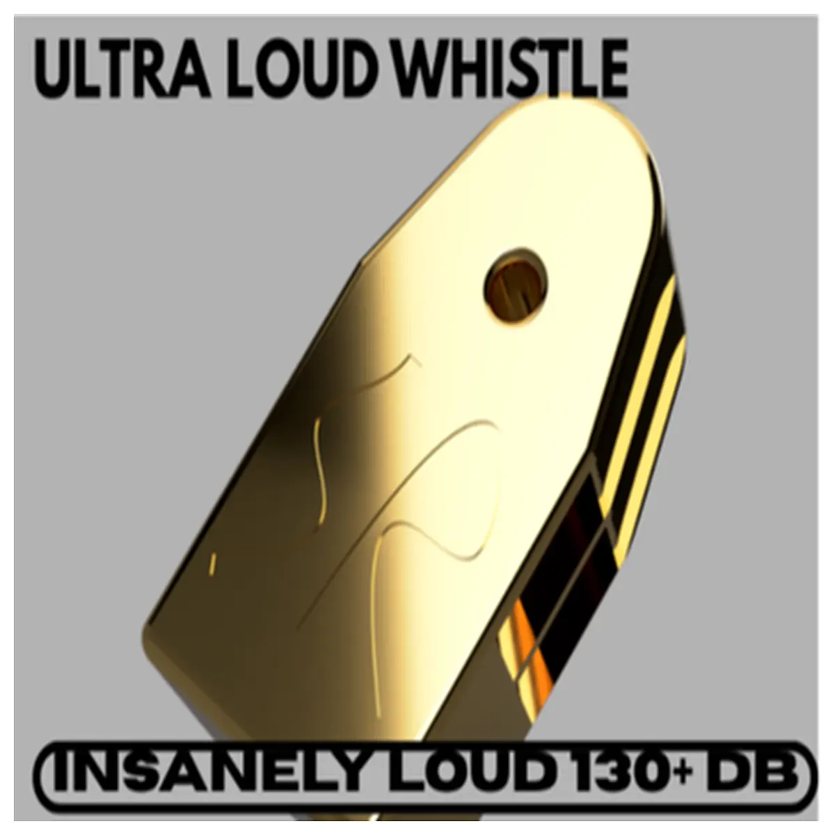 ultra loud police whistle for safety high decibel survival alarm keychain