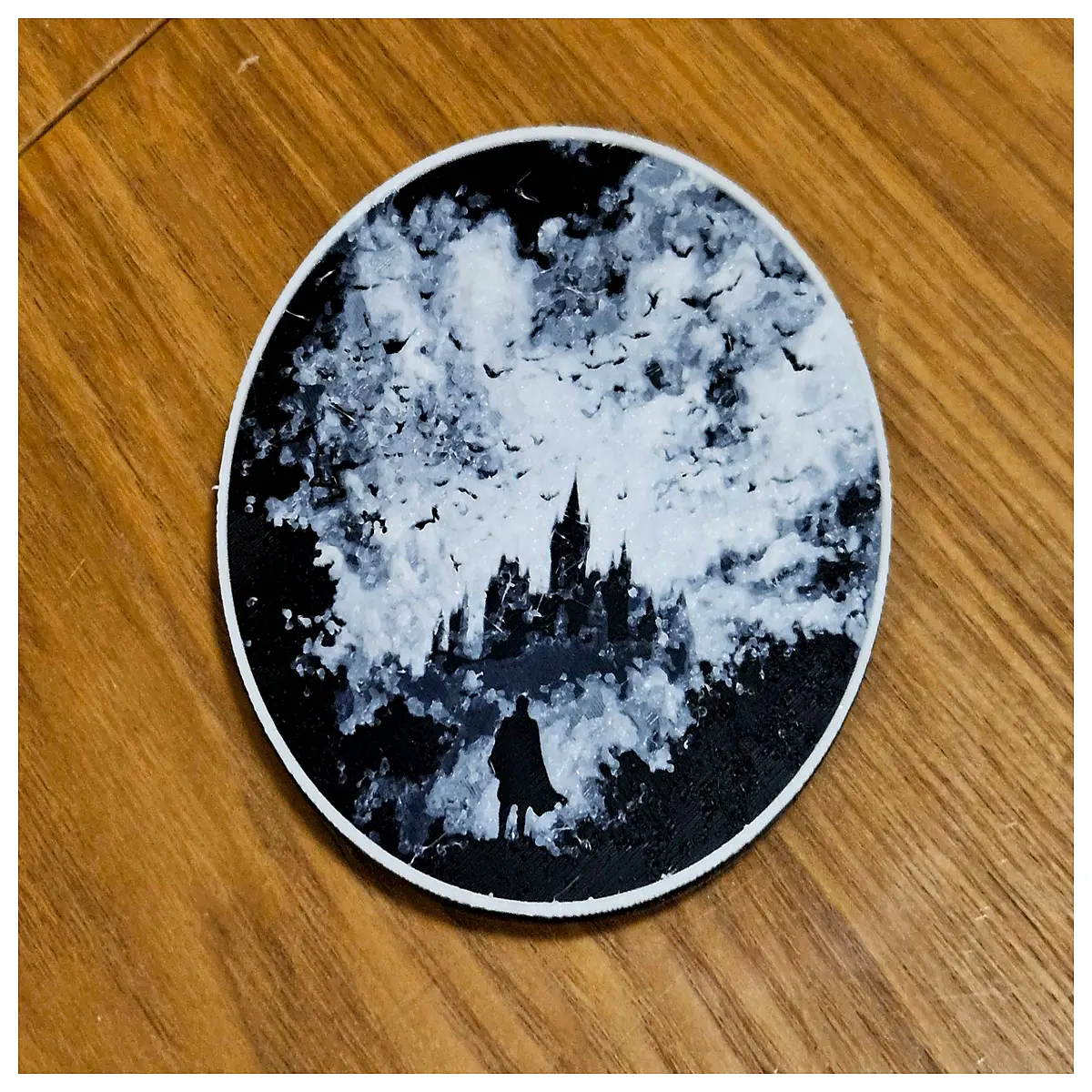 vampire gothic coaster set horror movie decor spooky party supplies