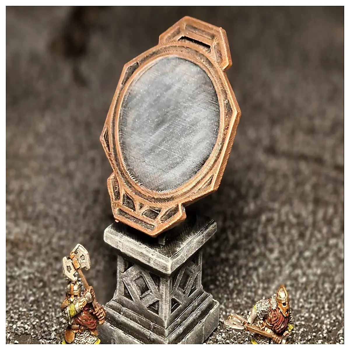 dwarven moria terrain mirror set for tabletop wargaming miniature battles