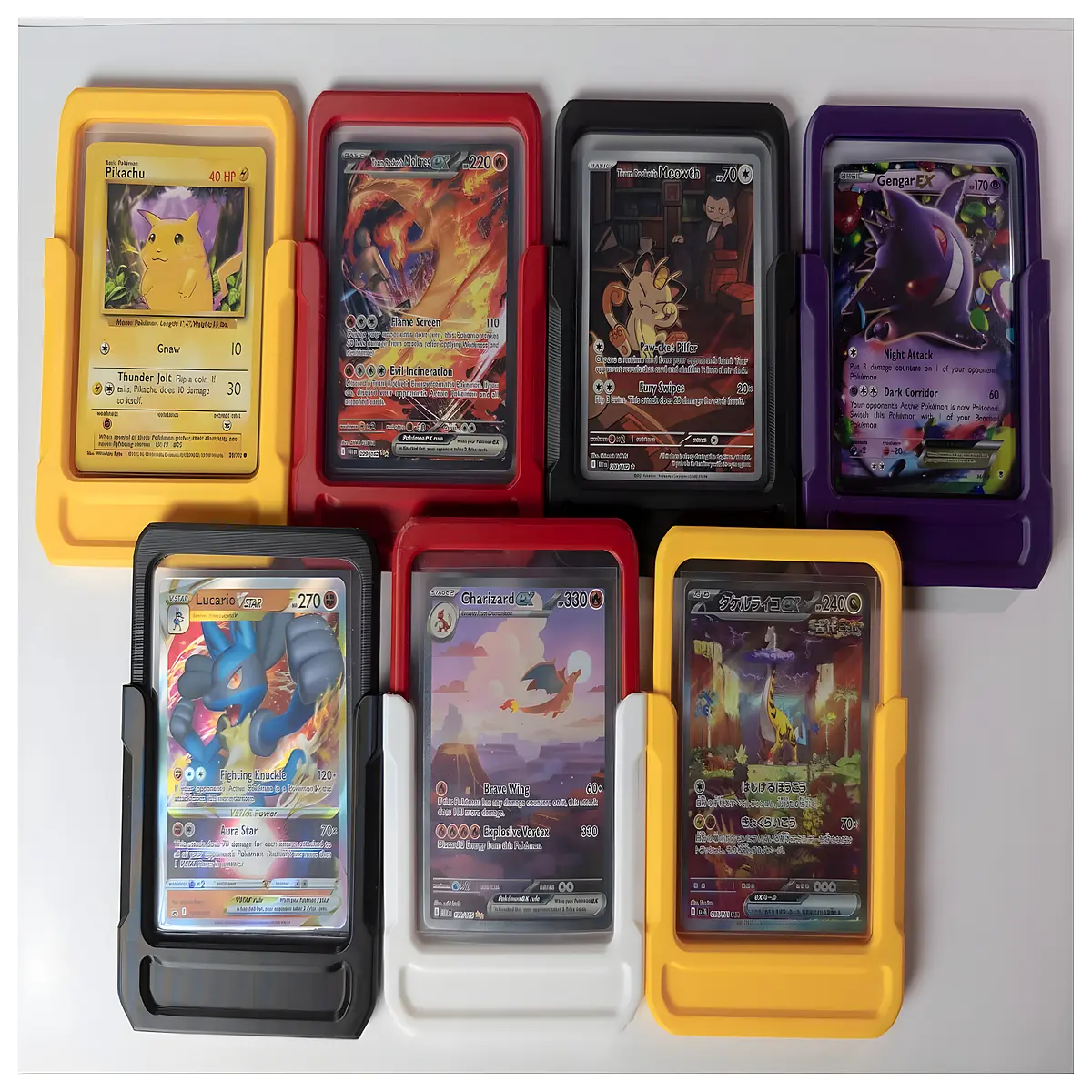 rigid card sleeves for trading cards protective hard plastic cases with cushion padding for sports collectibles