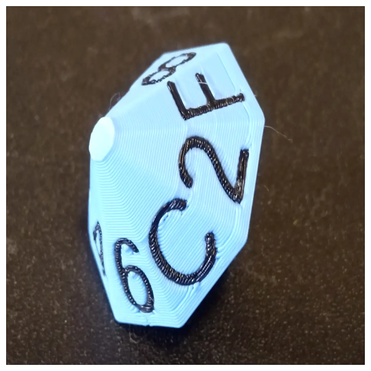 d16 dice hexagonal 16 sided polyhedral for dnd rpg gaming miniatures board games