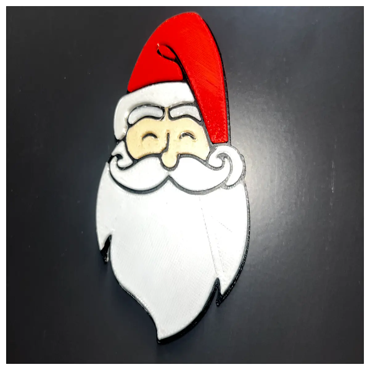 santa claus fridge magnet holiday decor xmas kids