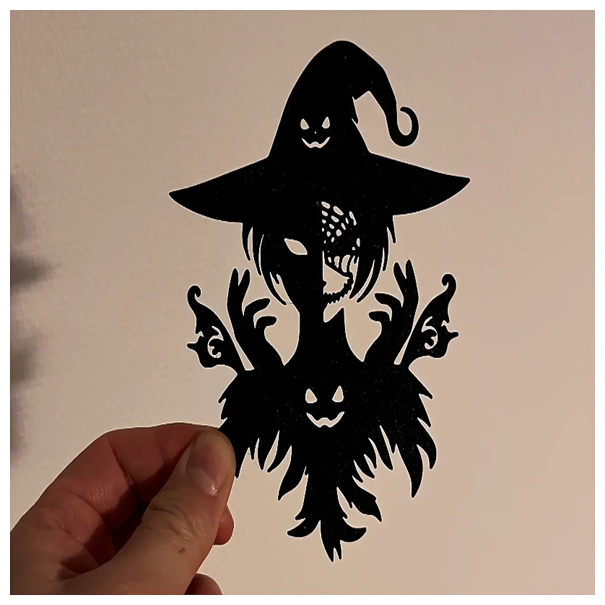 wall decor halloween home decoration spooky witchy aesthetic room accessories dark academia vibe