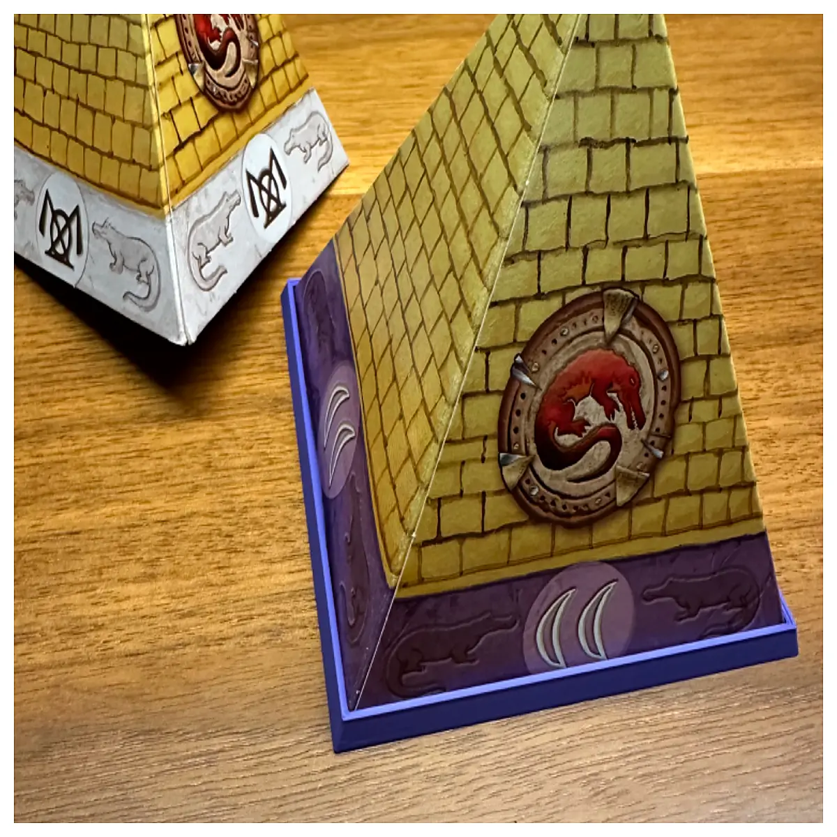 cleopatra game base ancient egypt strategy board piece pharaoh themed tabletop accessory