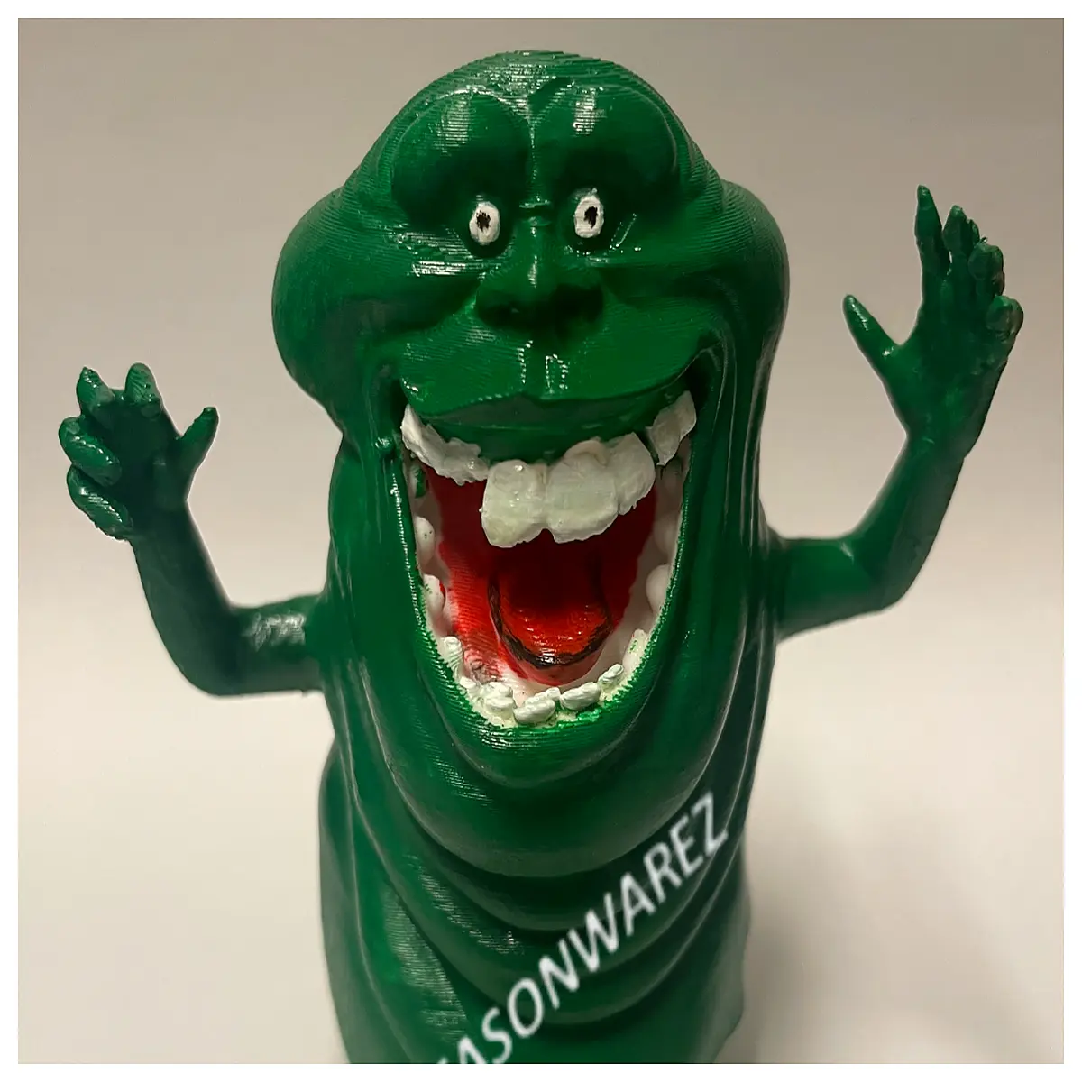 ghostbusters 2 slimer action figure collectible toy for kids and adults