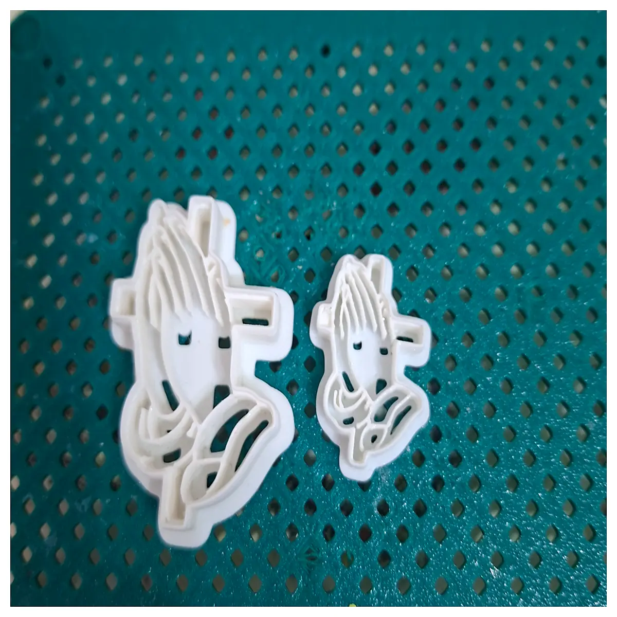 interlocking hand clay cutter tool for polymer modeling sculpting