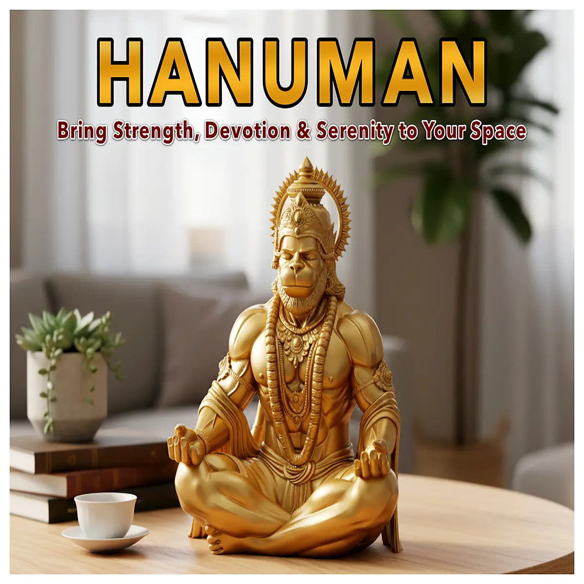 hanuman statue protector home decor hinduism deity spirit protection amulet