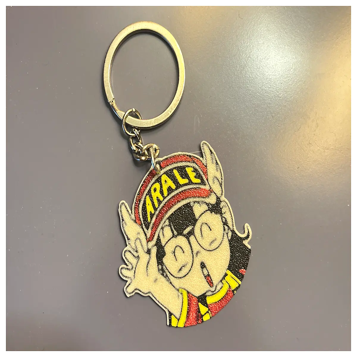 cute genie keychain cartoon character pendant bag charm for girls women gift