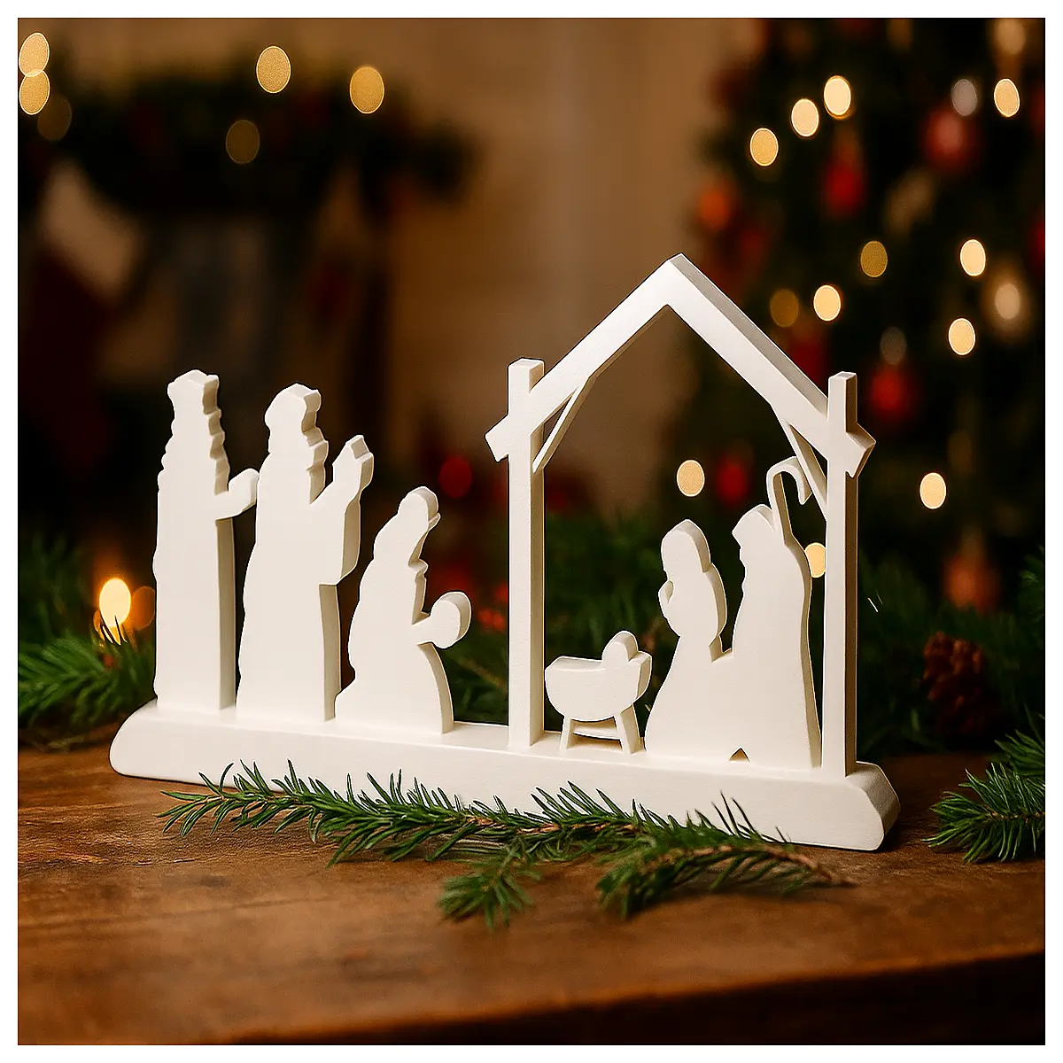 nativity scene christmas decorations holiday home decor