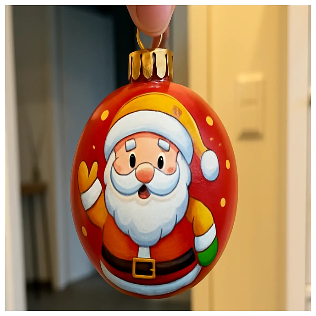 santa claus christmas bauble ornaments for tree hanging decoration festive xmas ball