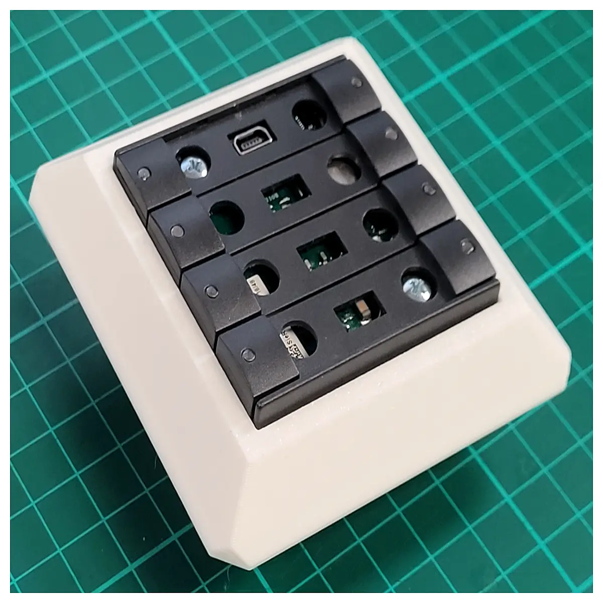 biamp euro corner wall mount keypad controller for av system control