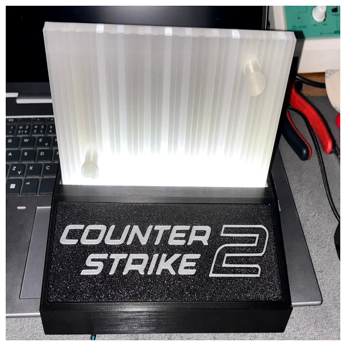 cs2 holder for karambit 2 gaming desk accessory collectible