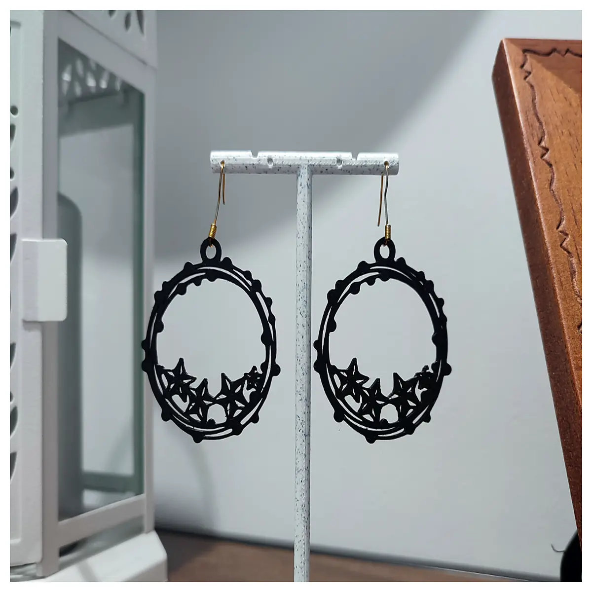ephemeral wish circle earrings dainty hoop jewelry for women minimalist gold silver charm drop earring trendy fashion accessories gift