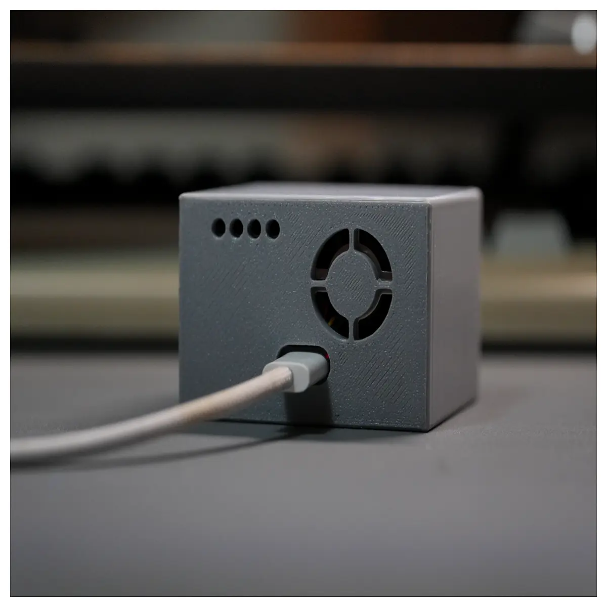 mini air quality monitor pm2 5 detector home indoor air pollution sensor co2 voc temp humidity gauge smart health tracker