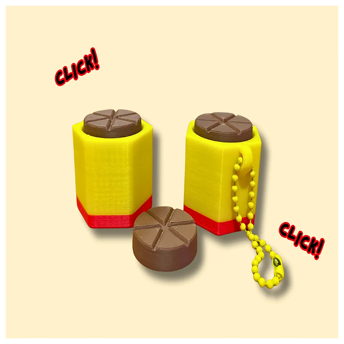 abuelita chocolate fidget toy clicker stress relief anxiety reducer tactile sensory tool for adults kids
