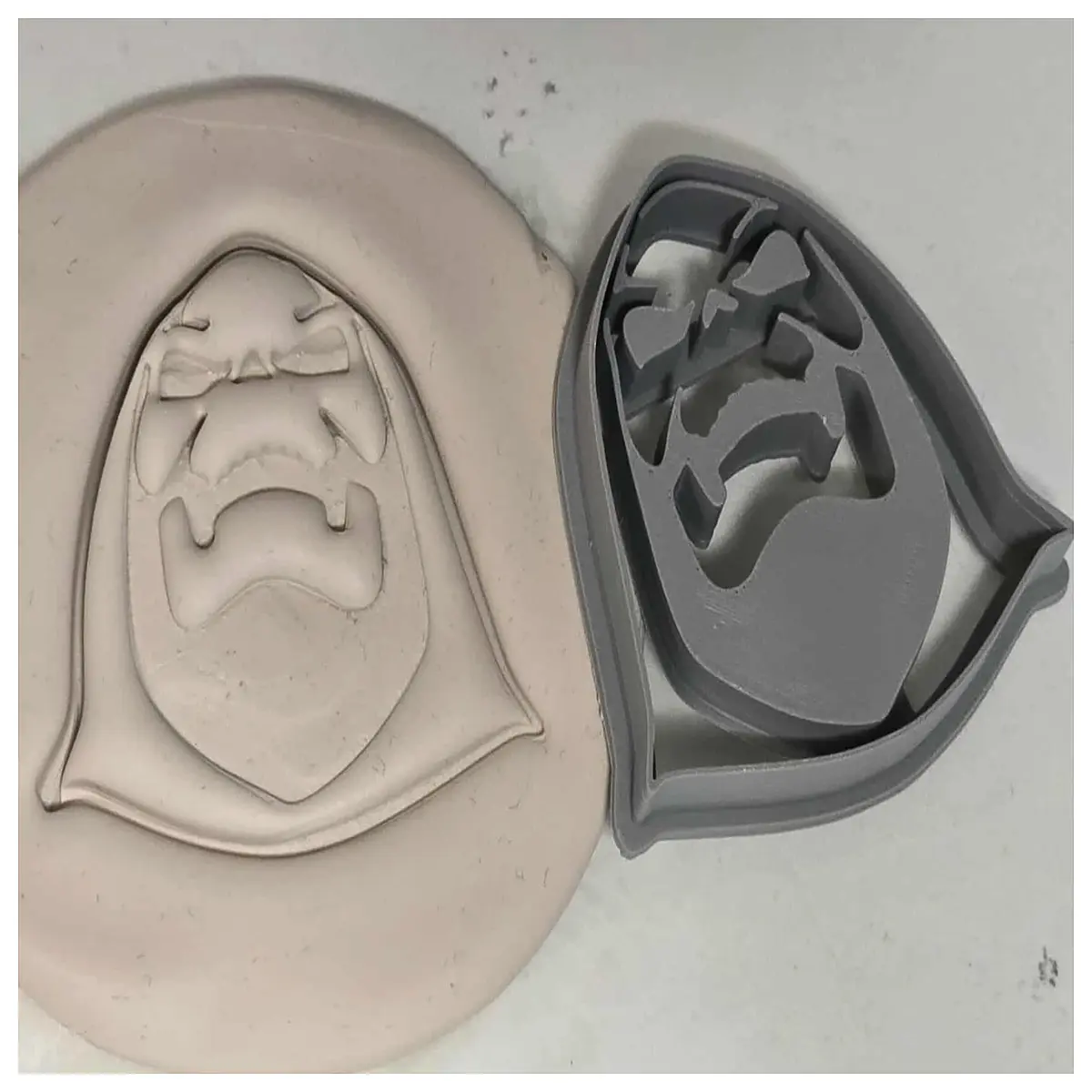 skeletor cookie cutter for baking he man masters of the universe themed party favors halloween skeleton design fondant stamp