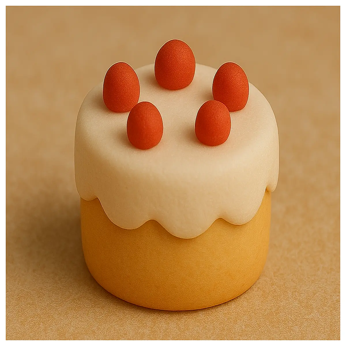 cute mini landscape cake decoration prop diameter 285mm resin figurine for diorama