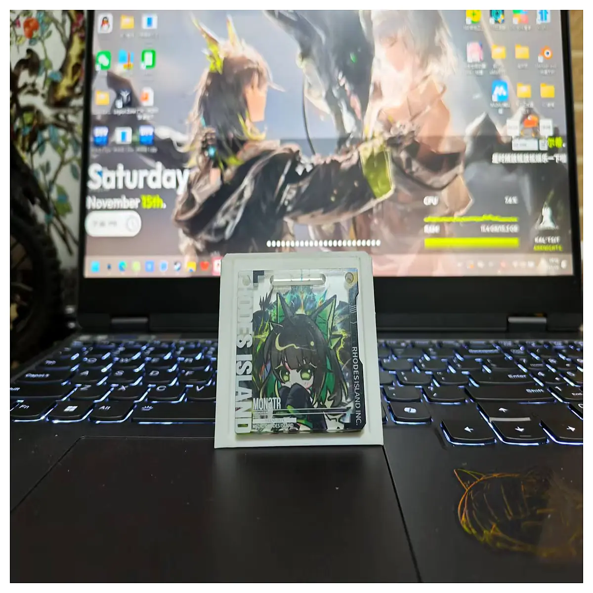 arknights mini pass collector figure toy gift