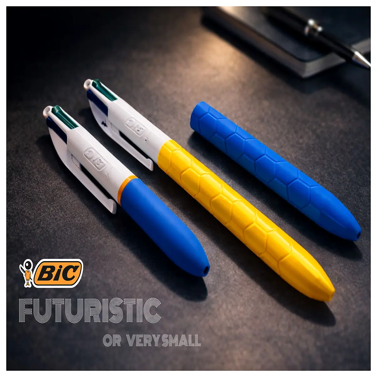 bic 4 color ballpoint pen refillable multi color writing instrument for school office