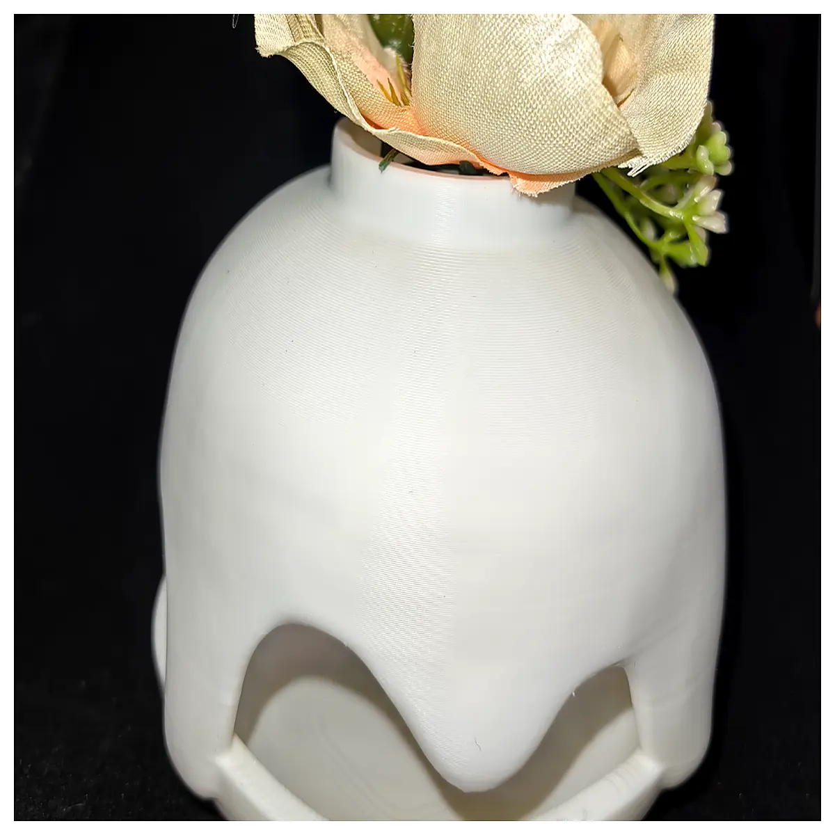faux porcelain glazed hollow art vase for dried flowers home decor modern ceramic table centerpiece