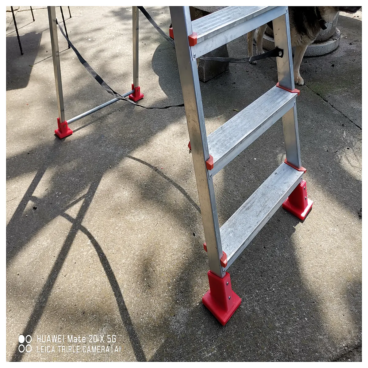 ladder base stabilizer feet anti slip pads for extension ladders safety leveling accessories