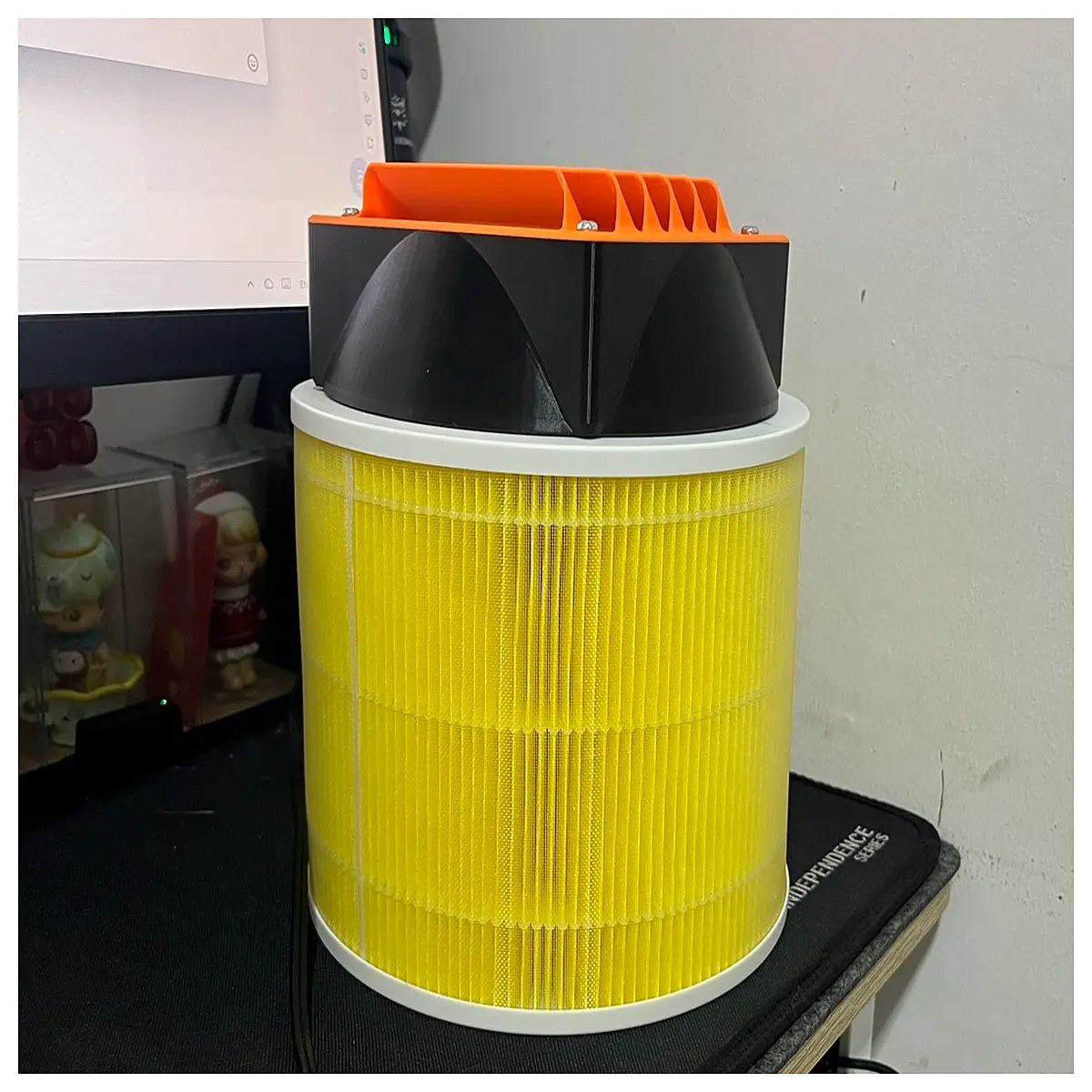 core300s hepa filter diy air purifier pm2 5 removal home office desktop quiet clean