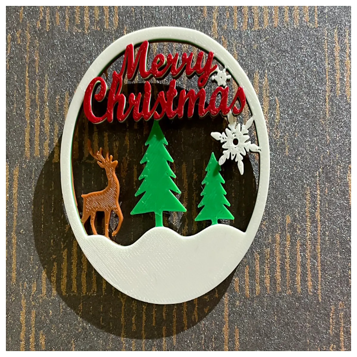 christmas ornament for cutlery holder rack festive table setting decor