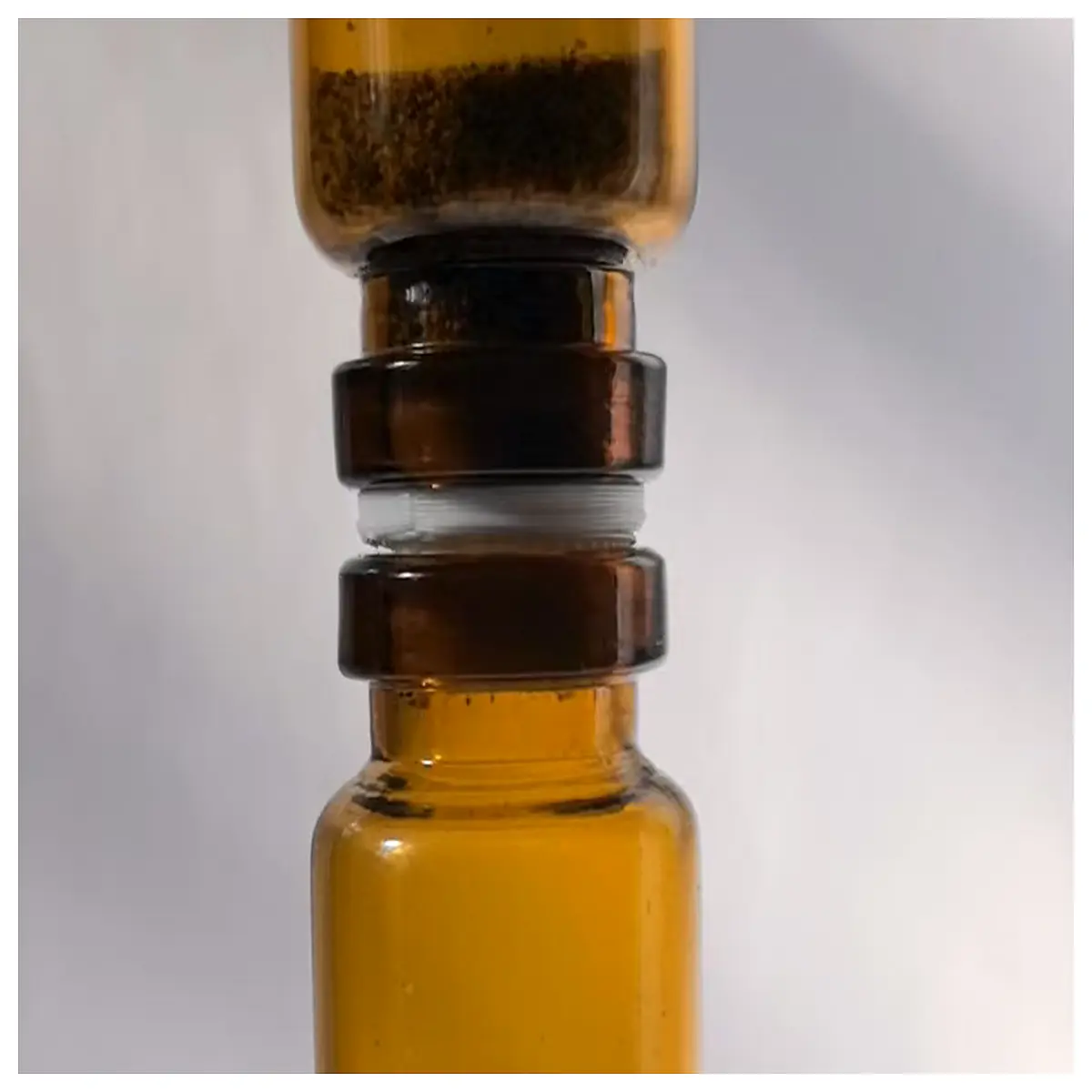 hourglass shaped oral medicine dropper bottle for kids liquid dosage