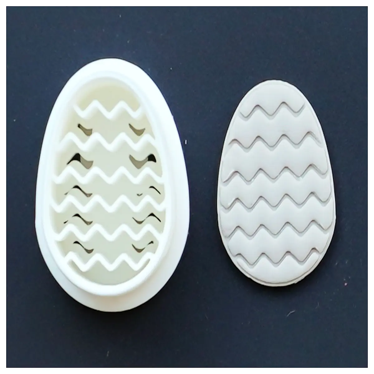 easter egg polymer clay cutter set handmade earring molds for resin jewelry making diy craft tools
