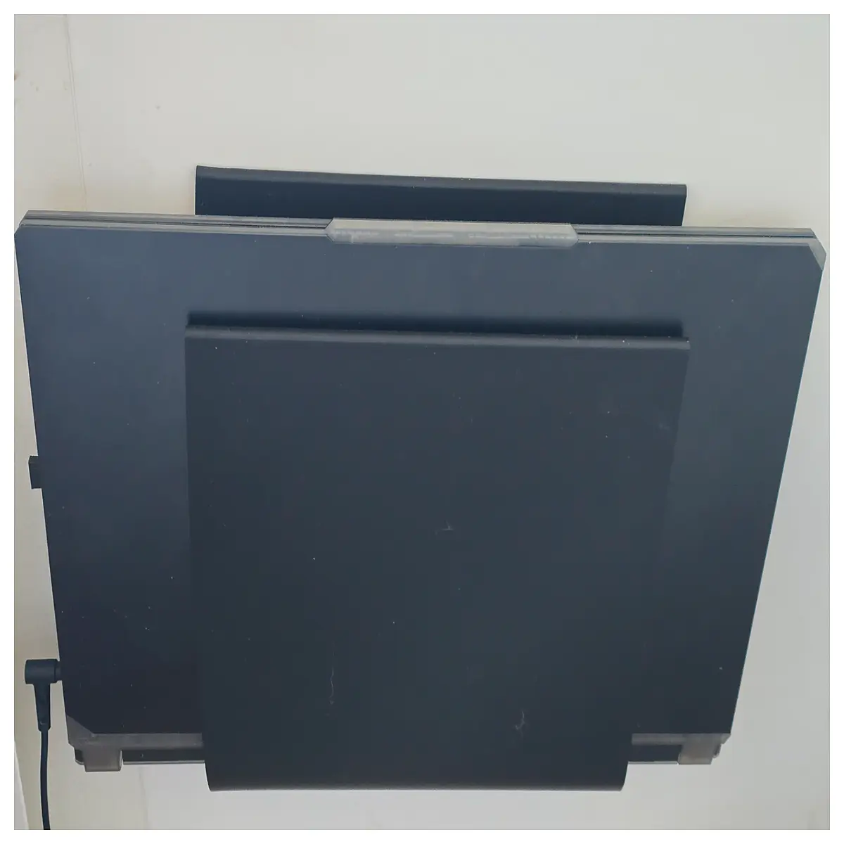 wall mount laptop holder for 13 to 16 inch notebook desk space saver adjustable arm