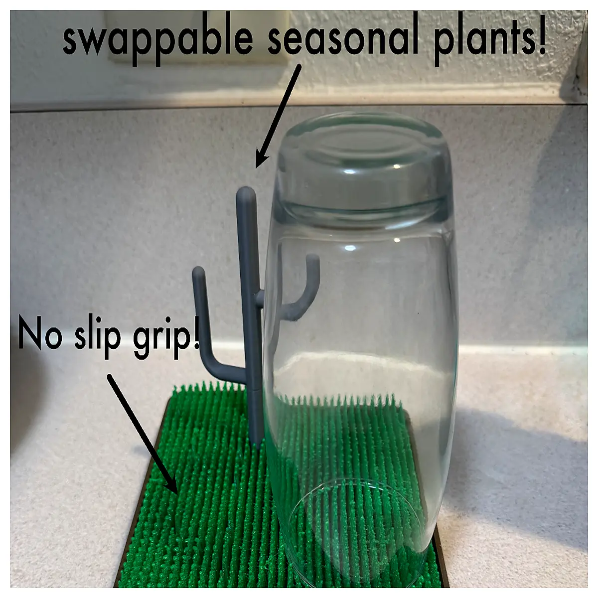 baby bottle drying rack grass green silicone mat holder for nipples caps bottles sterilizer organizer