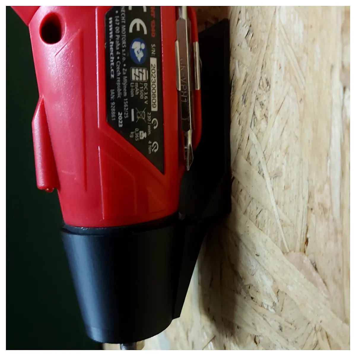 magnetic screwdriver holder wall mount organizer rack for tools storage workshop garage