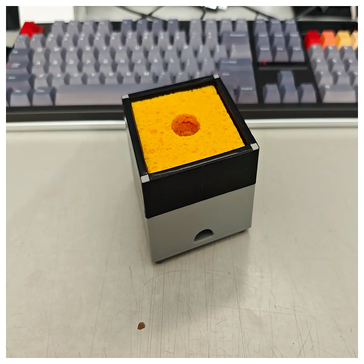 soldering iron sponge holder wet cleaning box tin cleaning block