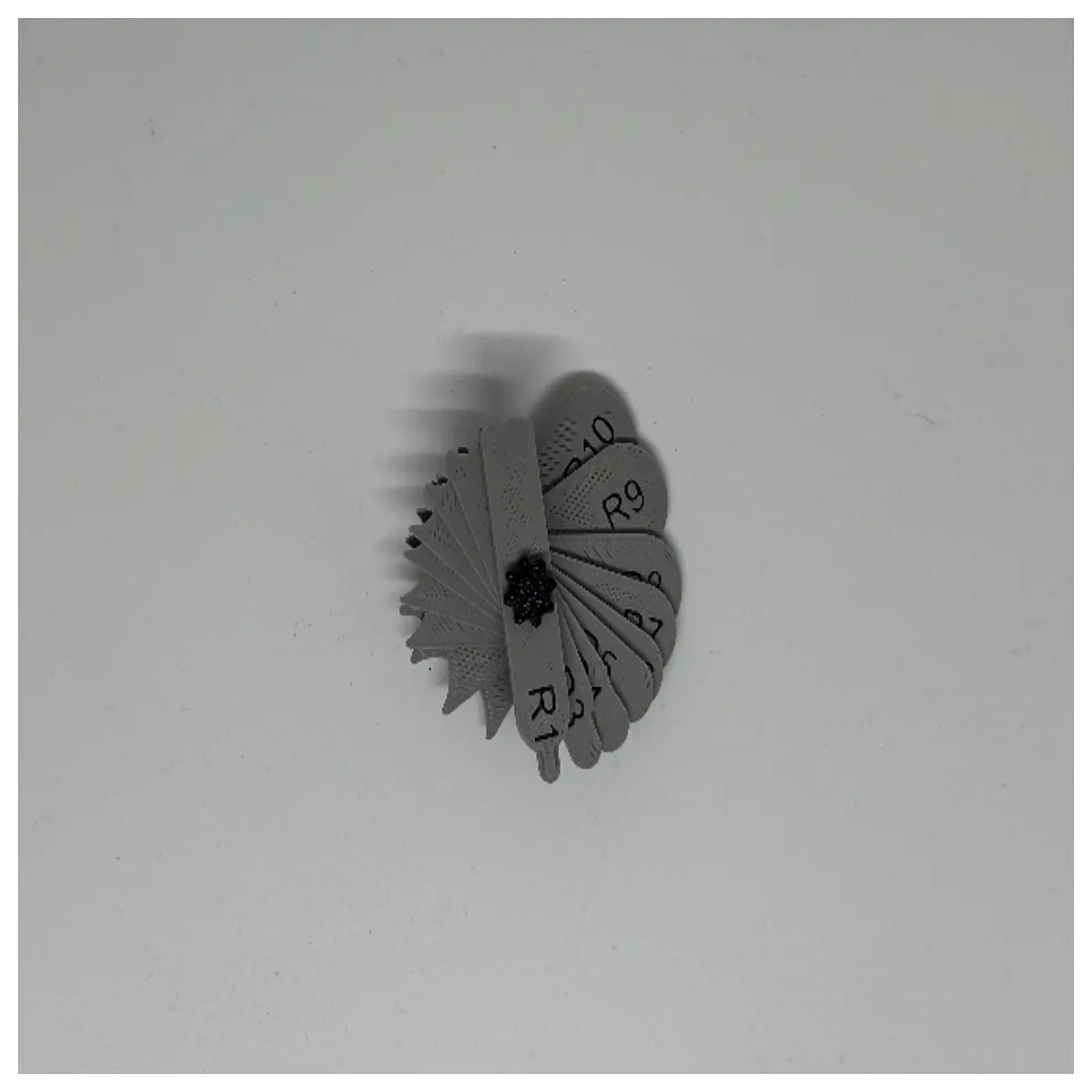mini radius gauge set 1 10mm fillet ruler precision tool for wood metal machining