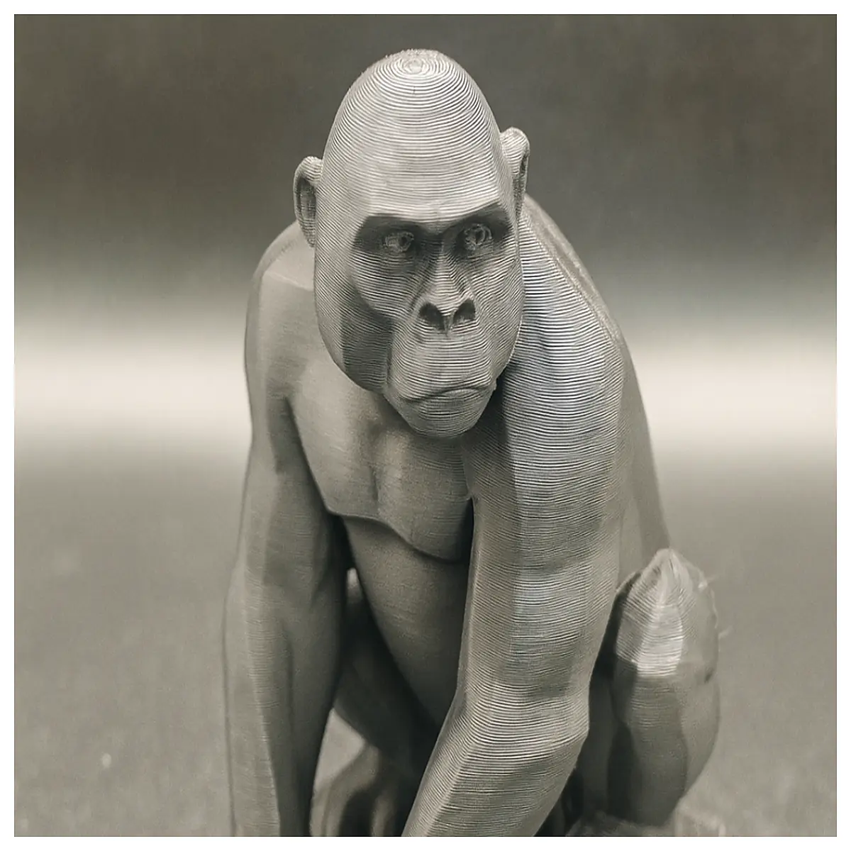 realistic gorilla animal figurine for home decor safari jungle zoo toy collection plastic monkey gift