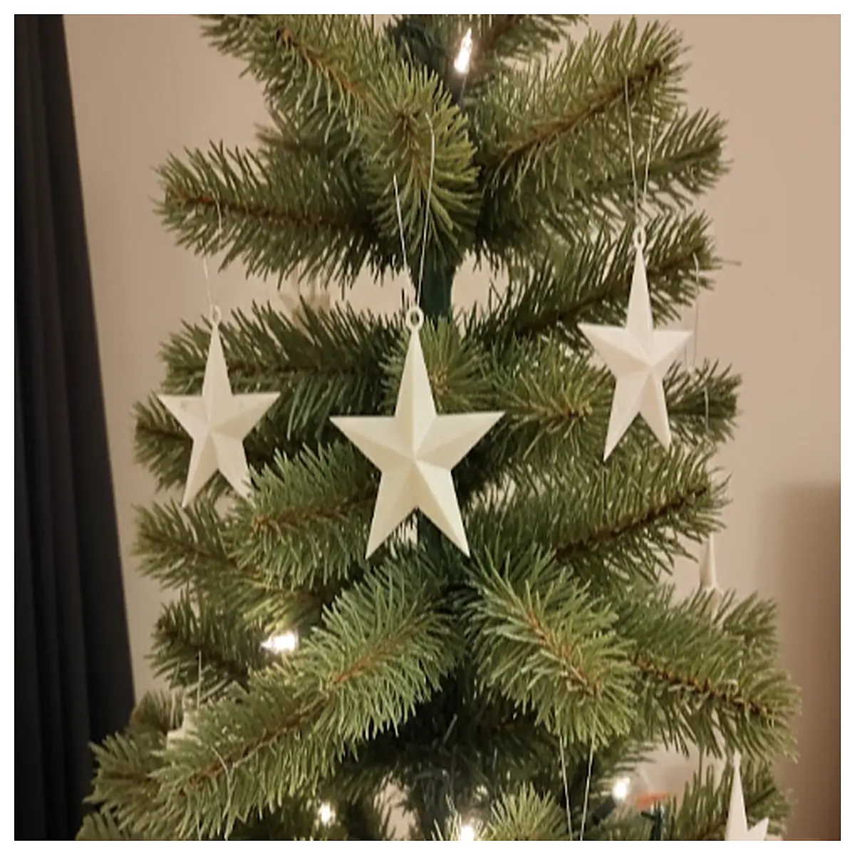 christmas star decoration hanging ceiling ornament holiday party decor