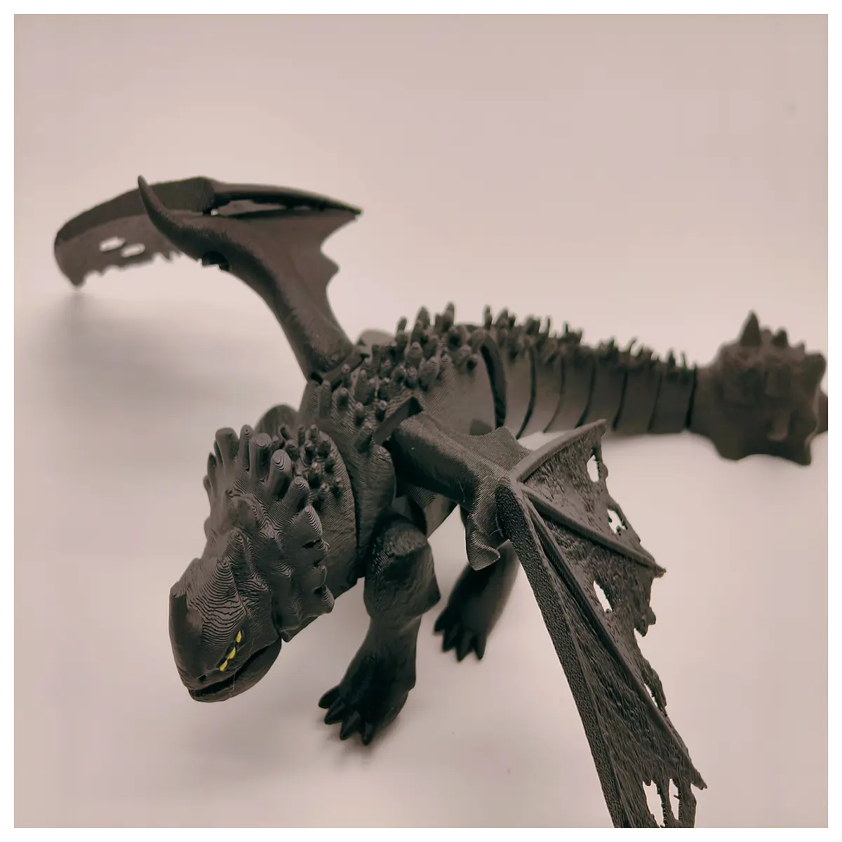 how to train your dragon red death nimi action figure collectible toy for kids boys gifts
