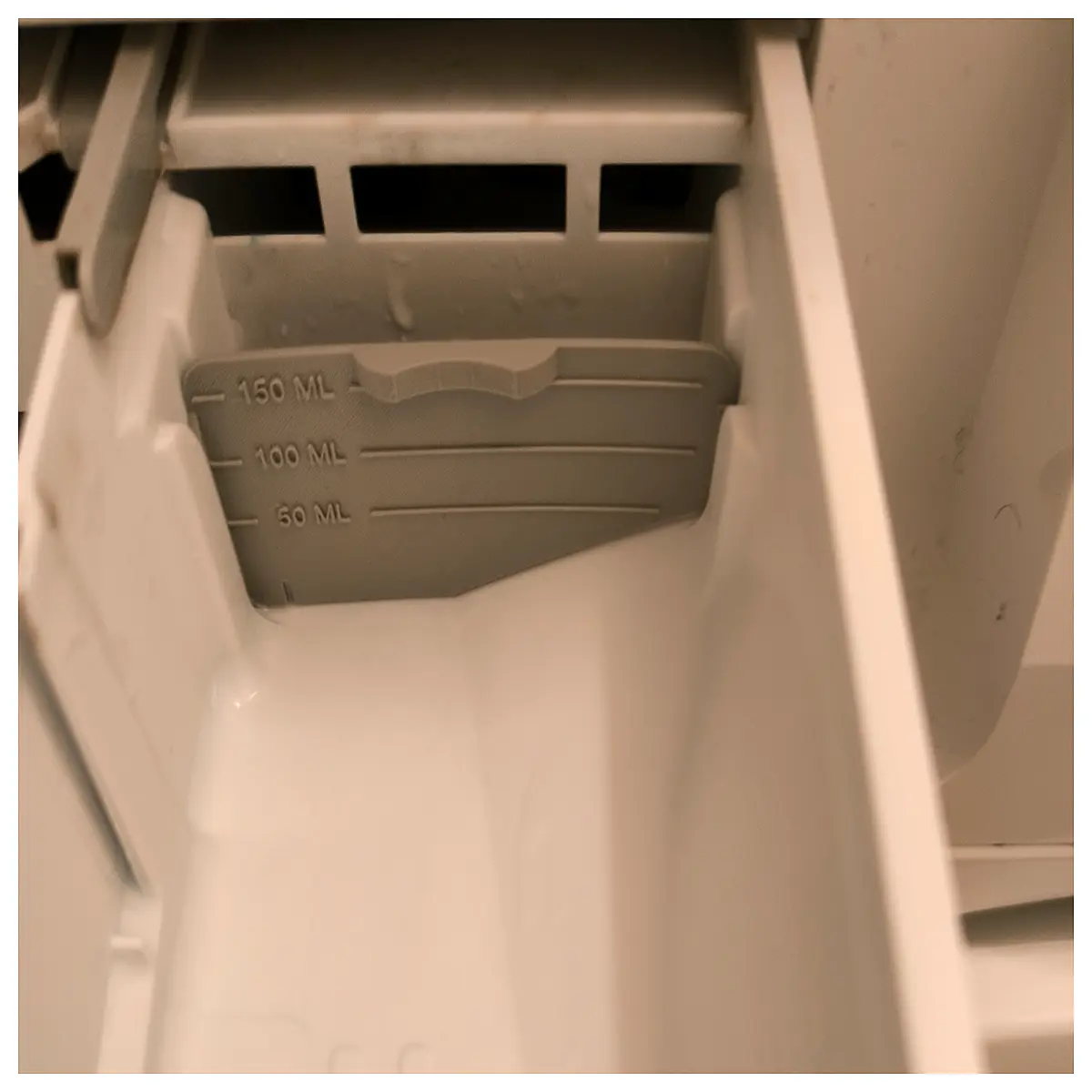 washing machine detergent drawer divider insert spacer pad organizer for front loader top load cleaning accessories