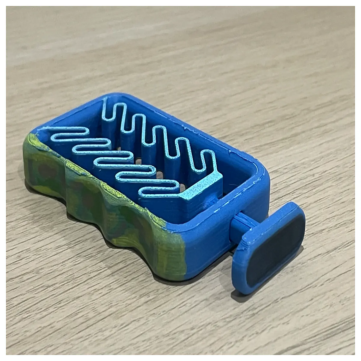 ergonomic fidget toy for anxiety relief stress ball hand grip strengthener tactile sensory tool printed