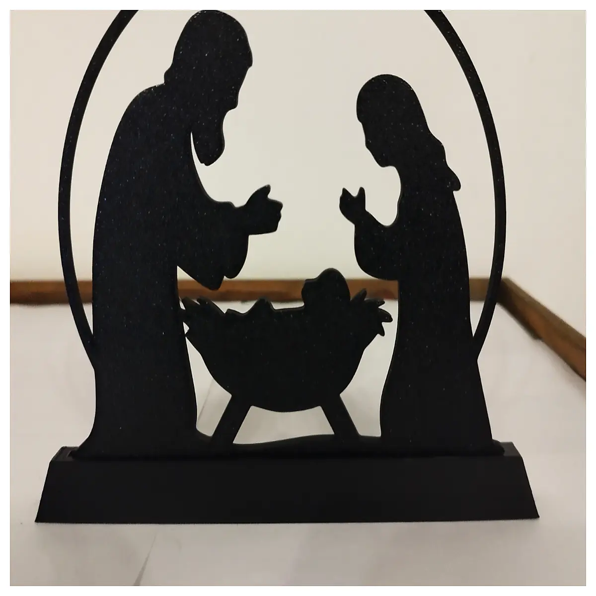 modern nativity scene minimalist presepe figurine set stable for home christmas decor