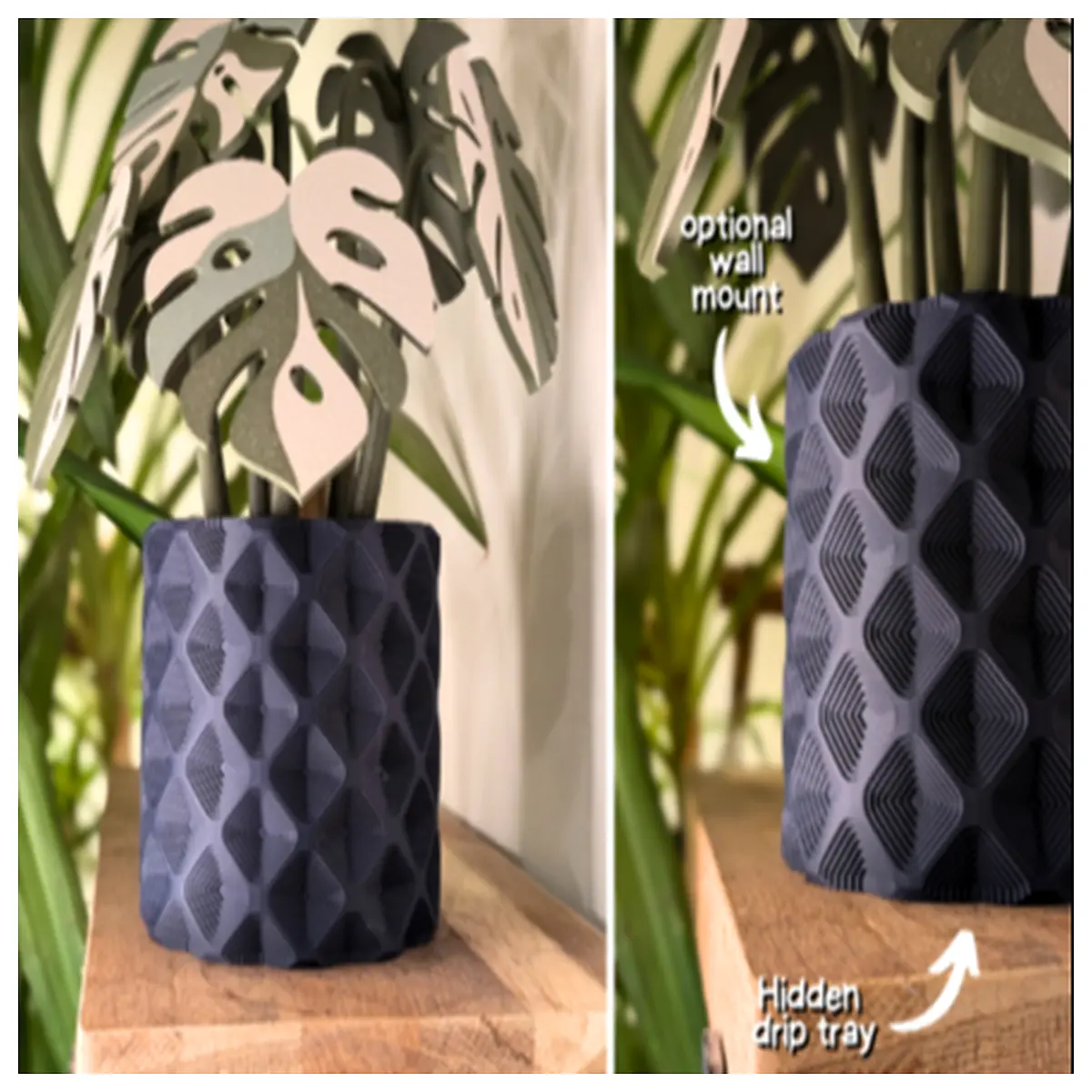 wall mounted vase for flowers no drilling modern ceramic wall decor shelf planter