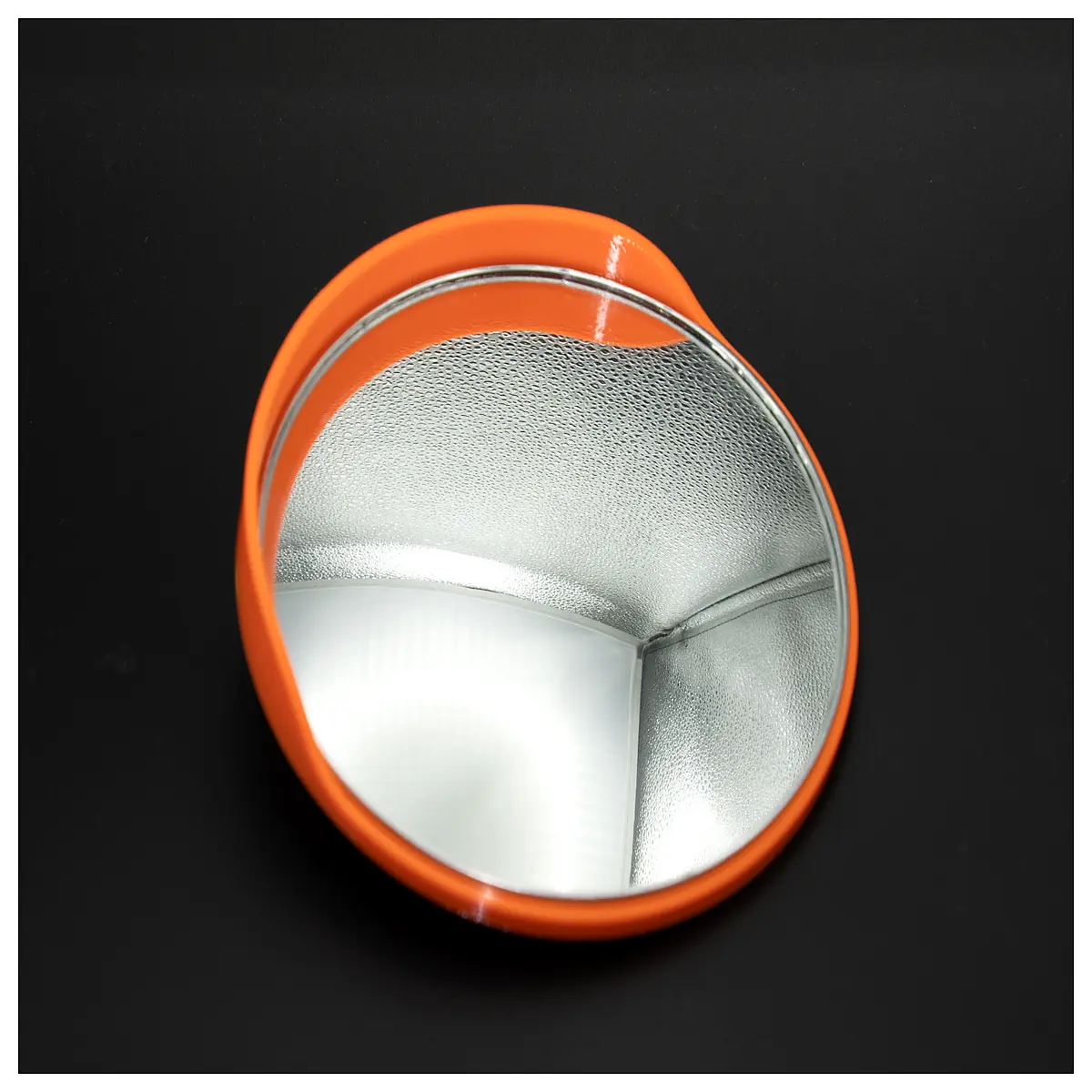 convex mirror frame housing for traffic safety wide angle security surveillance dome casing
