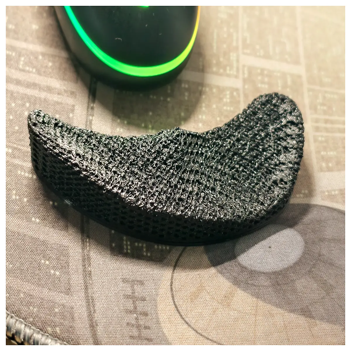 ergonomic wrist rest pad gel memory foam carpal tunnel relief support for gaming office desk