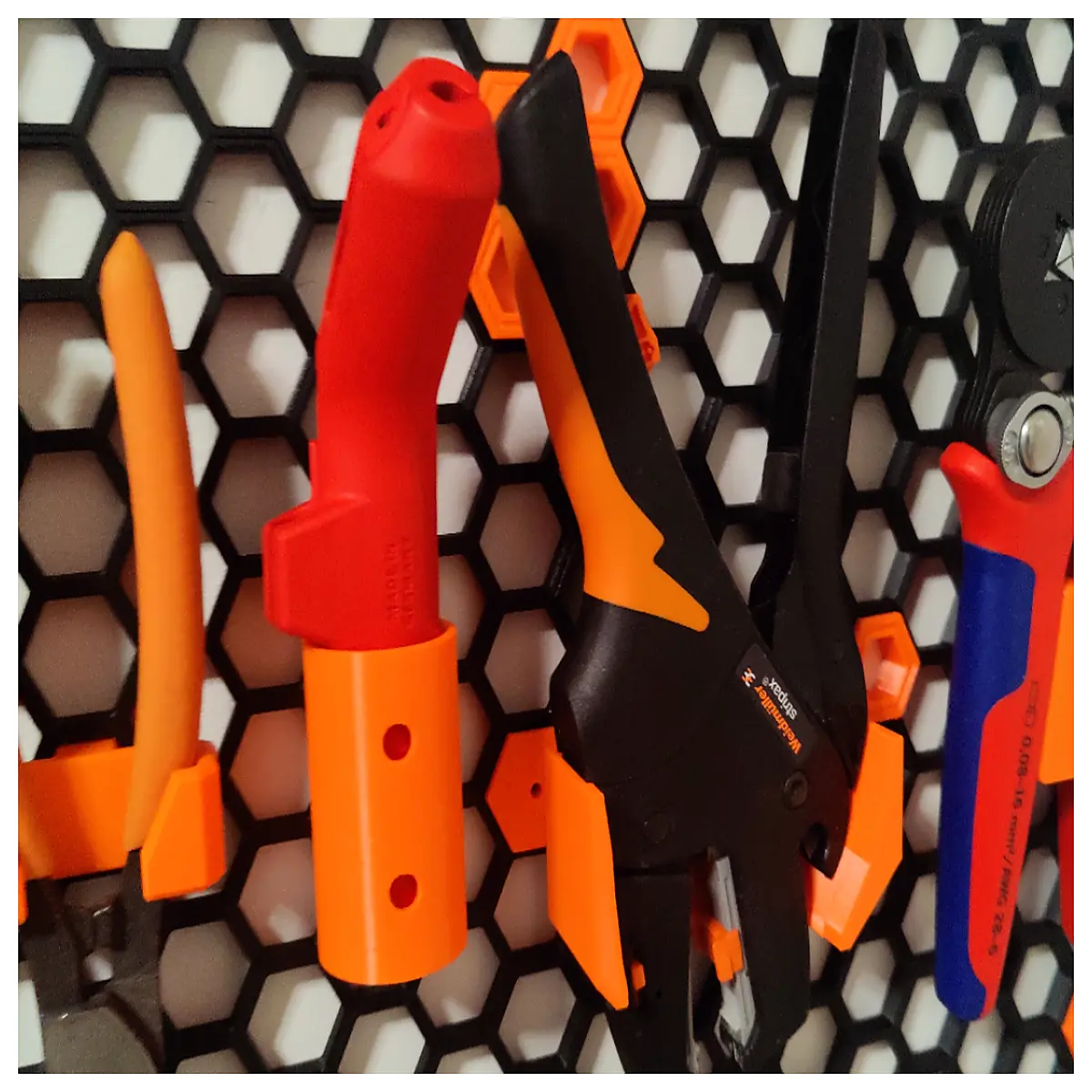 knipex 169501 bracket mounting hardware tool holder storage organizer
