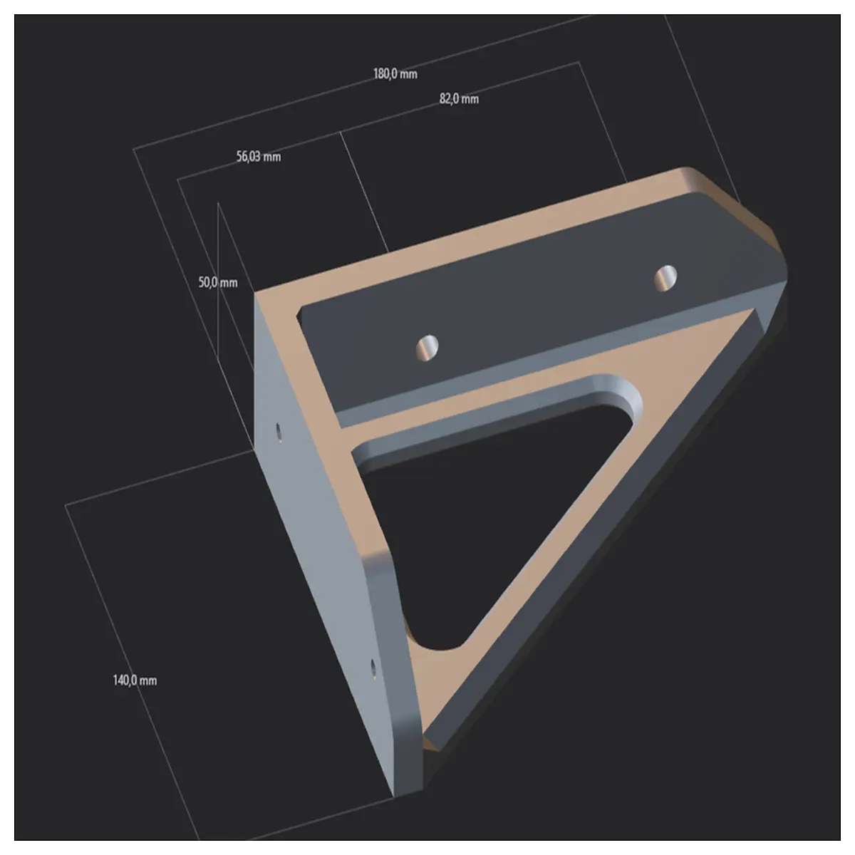 duty 180mm bracket for parking heater installation mounting hardware
