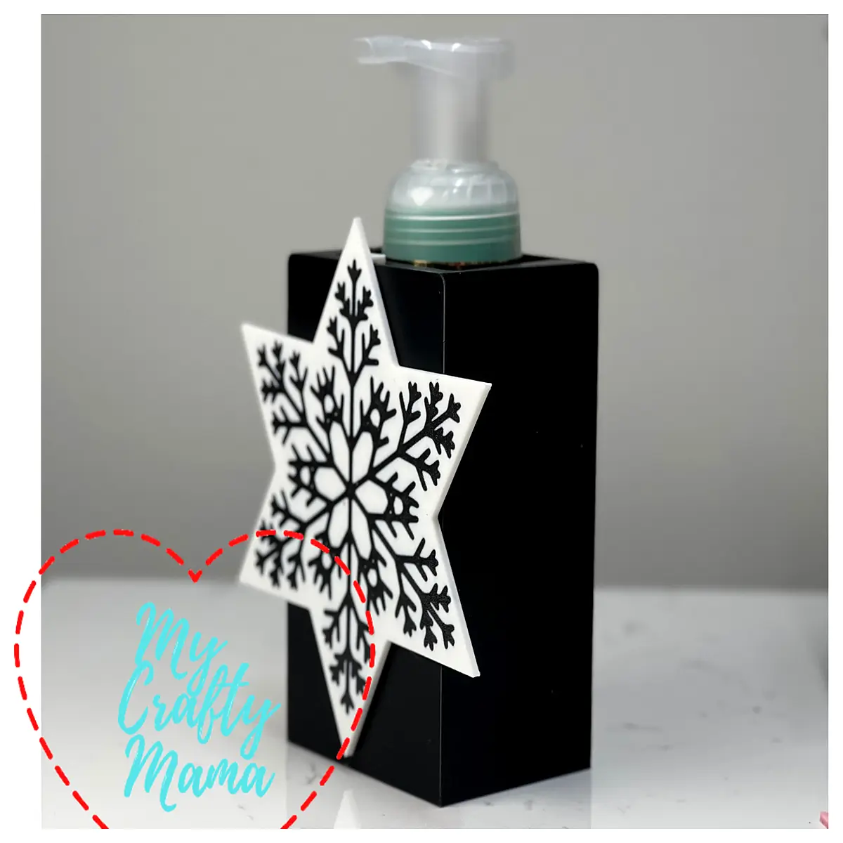 snowflake soap saver clip holder for cylindrical soap dishes decorative metal clasp for handmade soap bars bathroom accessory organizer