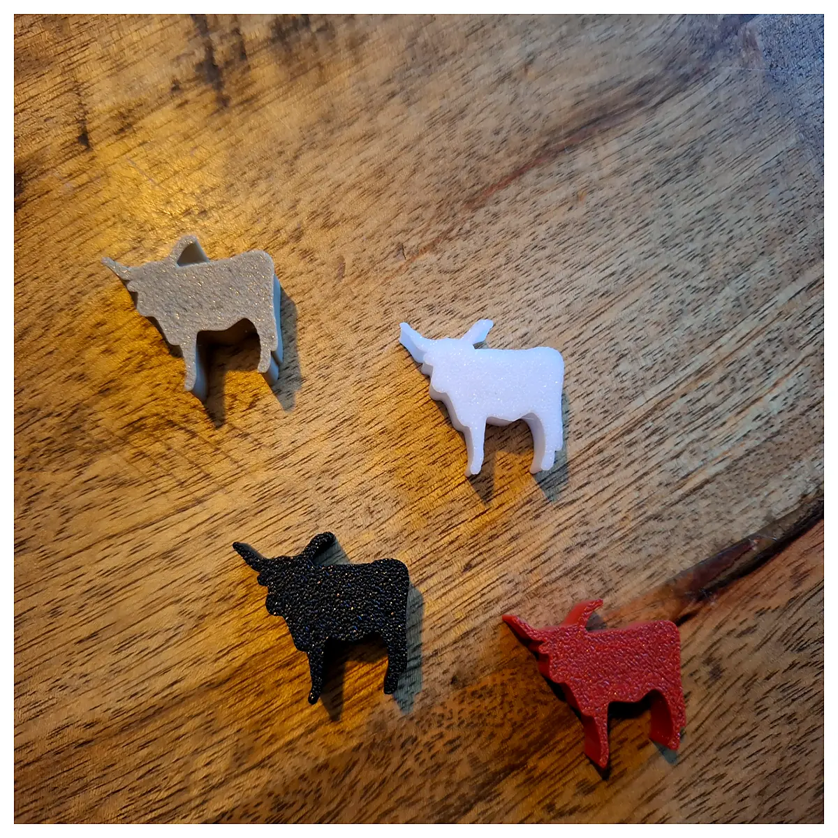 longhorn meeble board game piece replacement part for tabletop gaming collection accessory